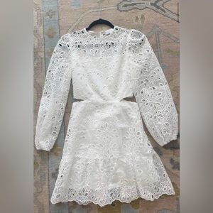 White Eyelet Dress